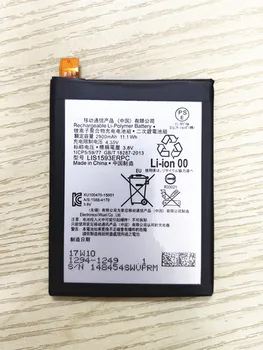 Pakeitimo LIS1593ERPC Baterija SONY Xperia Z5 E6883 E6633 E6653 E6683 E6603 Telefono Baterija 2900mAh
