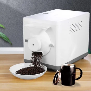Kavos kepimo mašinos namų ūkių grūdų ir sezamo kepimo mašinos pupelių fryer didelės talpos komercinės reguliuojama temperatūra