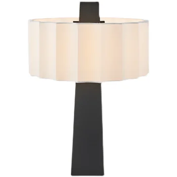 Paprastas staliukas, lempa dizaino Meno miegamojo kambarį stalo lempa Silent stiliaus homestay dekoratyvinės lempos, stalo lempos