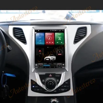 Carplay Tesla Ekranas Android 12 Hyundai AZERA Didybė i55 Automobilio Radijo, GPS Navigacijos, Multimedijos Grotuvas Galvos Vienetas Auto Stereo