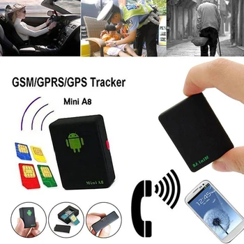 Automobilių Sekimo Įrenginys Realiu Laiku Stebėjimo Nešiojamų GPS Locator 400mAh Mini Padėties nustatymo Prietaisas Anti-theft Klavišą Piniginės Stebėjimo Ieškiklis