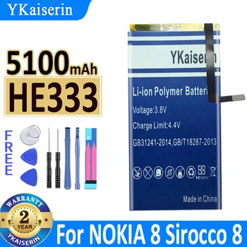 5100mAh YKaiserin Baterija HE333 
