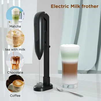 Naujas Wireless Handheld Šluotelė Mechaninė Namų Virtuvėje Kepimo Kavos Putų Milk Foamer Elektros Kavos Pieno Putų Mašina