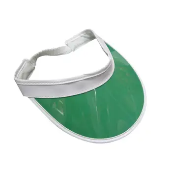 Suaugusiųjų Unisex, Žalios Spalvos Skėtį Nuo Saulės Skrybėlę Uv Apsauga Kepurės Skaidrus Tuščias Viršų Saulė Skrybėlės