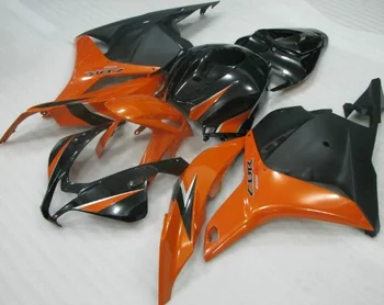 Įpurškimo pelėsių ABS motociklą purvasargiai už CBR600RR 2009 m. 2010 m. 2011 Oranžinė juoda lauktuvės rinkinys CBR600 RR 09 10 11 od5