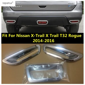 Galinio Galinio Bamperio Rūko Žibinto Šviesa / Priekinės Grotelės, Juostelės, Padengti Chromo Priedai Nissan X-Trail X Trail T32 Nesąžiningi 2014 - 2016 M.