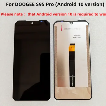 Originalus Doogee S95 Pro LCD Ekranas Ir Touch Ekranas skaitmeninis keitiklis Asamblėjos 6.3 Colių Doogee S95Pro Ekrano Pakeitimo 