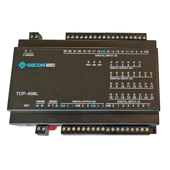24DI Perjungti Įvesties 6 Būdu aš Relės Išėjimo RJ45 Ethernet TCP Modulis Modbus duomenų Valdytojas