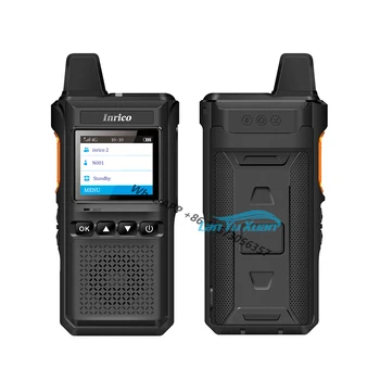 50 vienetų ilgo nuotolio tinklo walkie-talkie radijo Inrico 4G PoC TR T700