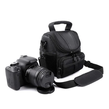 Nešiojamų Fotoaparato Krepšys, atsparus Vandeniui Kameros Atveju, Anti-shock Diržas Fotoaparato Nešiojimo Petį Krepšys 