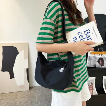 Mielas Japonijos Harajuku Drobės Atsitiktinis Paauglių Mokyklos Maišą Estetinės Saldus Krepšys Didelės Talpos, Naujos Moterų Pečių Maišą
