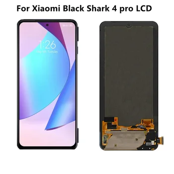 Originalą Xiaomi Black Shark 4 Ryklys PRS-H0/A0 LCD Ekranas su Jutikliniu Ekranu, skaitmeninis keitiklis Skirtas BlackShark 4 Pro 4Pro LCD