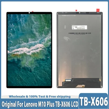 10.3 colių Lenovo Tab M10 Plius TB-X606F TB-X606X TB-X606 X606 LCD Ekranas Jutiklinis Ekranas skaitmeninis keitiklis Asamblėjos Pakeitimo Remontas
