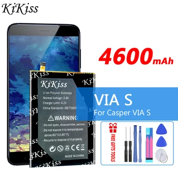 4600mAh KiKiss Galinga Baterija Casper PER S Mobiliojo Telefono Baterijas