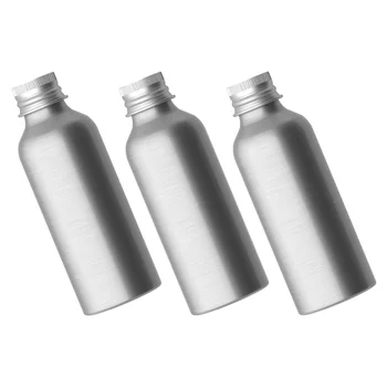 3 Rinkiniai Aliuminio Butelio Losjonas Balionėlis Tuščias Sub Kelionės Butelių Skysčio arabų kvepalai