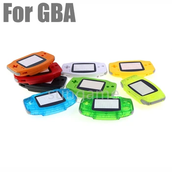 10sets Būsto Shell Rinkinius, GBA Atveju su Mygtukais Ekranas Objektyvas Visiškai GameBoy Advance Žaidimų Konsolės
