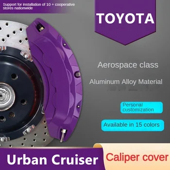 Toyota Urban Cruiser Automobilių Stabdžių Suportas Padengti Priekiniai Galiniai 3D Aliuminio Metalo Komplektas Tinka 2020 XR XS 2021 m. 2008 m. 2009 m. 2010 m.