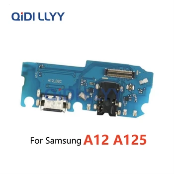 Samsung Galaxy A12 A125 USB Įkroviklis Įkrovimo Valdybos Dokas Port Jungtis, Flex Kabelis