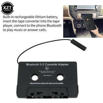 Universalus Bluetooth 5.0 Konverteris Automobilių Juosta MP3/SBC/Stereo Garso Kasetė, Aux Adapteris Išmanųjį telefoną Kasetės Adapteris laisvų Rankų įranga