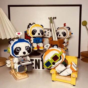 Montavimas Kuriant Animaciją Panda Rašiklio Laikiklis Modelis Klasikinis Žaislas Suaugusiųjų Rinkti Berniukas Įspūdį Dovanų, Suvenyrų, Suderinamas Su