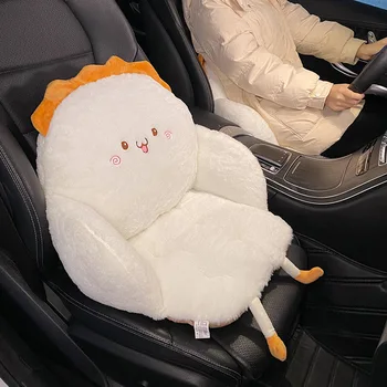 Mielas Automobilių Kaklo Pagalvė Animacinių Filmų Pagalvėlės Kelionės Pagalvėlė Pliušinis Auto Sėdynės Atlošo Juosmens Parama Pagalvę Integruota Juosmens Poilsio Pagalvėlė