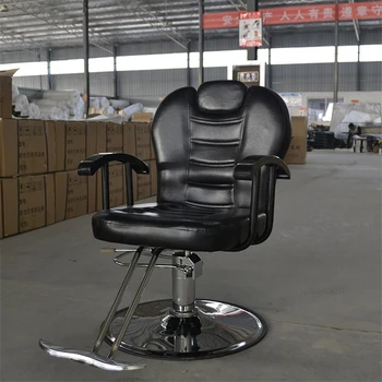 Europos Barber Kėdės Atlošas Reguliuojamas Kirpyklos Kėdės Modernus Grožio Salonas Baldų Paprastas Liftable Pasukama Kėdė Salonas