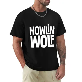 Howlin' Wolf T-Shirt marškinėliai grafinis tees viršūnes grafinis marškinėliai vyriški t shirts