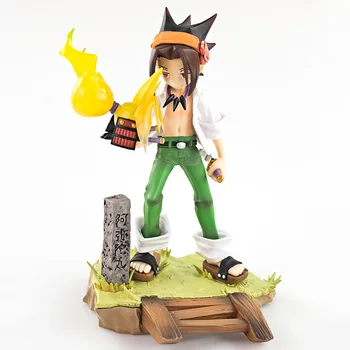 18cm Japonija, Anime, Shaman King Hao / Yoh Asakura Masto Kolekcijos Paveikslas PVC Modelis Figurals