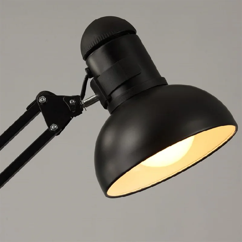 Industrial Stiliaus LED Pakabukas Šviesos Reguliuojamas Voras Geležies Kabo Lempa Ilgio Lanksčios Kambarį Liustra Apšvietimo Armatūra