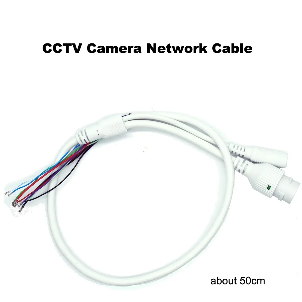 IP kameros kabelis IP tinklo kameros kabelis pakeisti kabelis RJ45 vaizdo kameros Kabelis DC12V VAIZDO ip kamerų pakeisti naudojimas