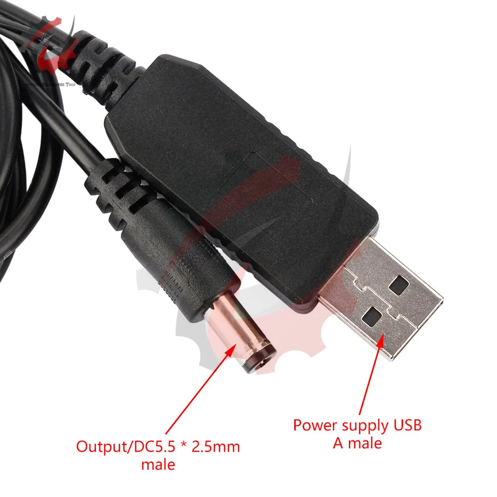 QC 2.0/3.0 DC 9V 12V 3A USB Masalui Sukelti 100CM Maitinimo Padidinti Linijos Žingsnis Iki Įkrovimo Kabelis Įtampos Reguliatorius Belaidis Maršrutizatorius