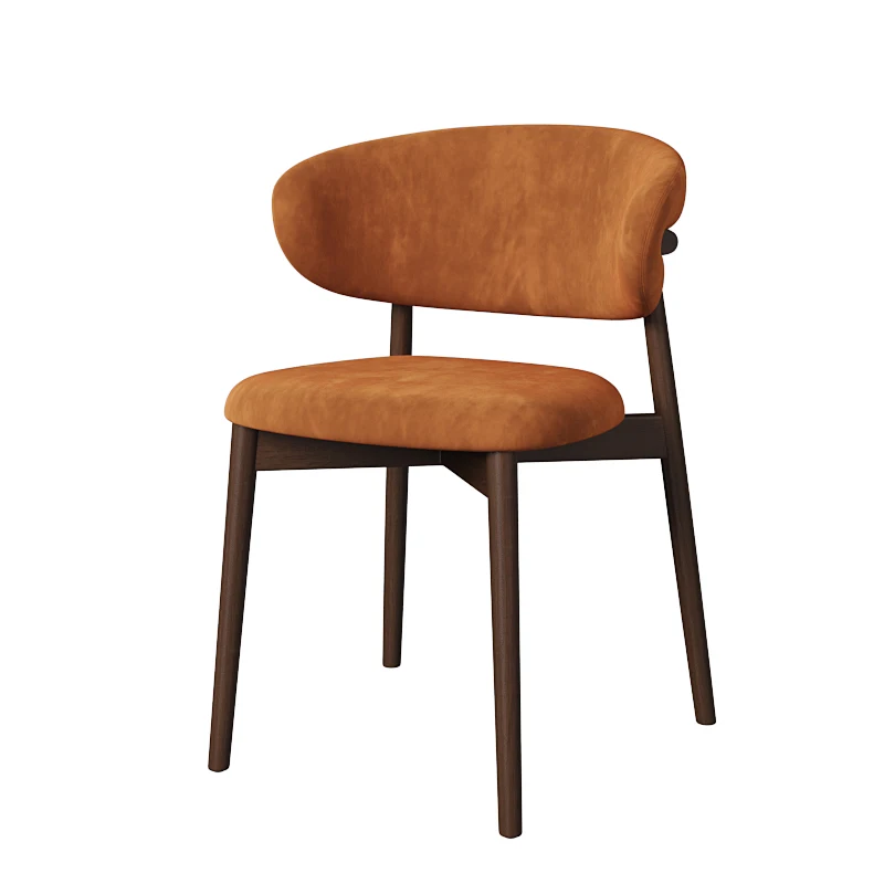 Dizaineris Valgomojo Kėdės Modernus, Ergonomiškas Prabangus Valgomasis Kėdė Prabanga, Patogūs Mediniai Silla Comedor Sodo Baldų Komplektai SQCYH