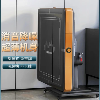 Lankstymo Mahjong Mašina Automatinė Namuose Aparatai Lino Ultra-Plonas Nedidelis Saugojimo Išjungti Mahjong Lentelė Kalnelius