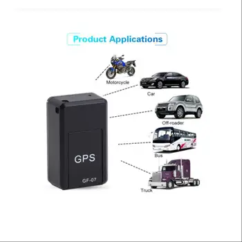 2024 naują Magnetinių GF07 GPS Tracker GSM Mini Realaus Laiko Stebėjimo Locator GPS Automobilį, Motociklą Nuotolinio Valdymo Sekimo Monitorius