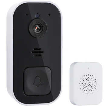 Vaizdo Doorbell Nuotolinio Namuose Kamera Namų Laidinio Vaizdo Doorbell Hardwired Super Plataus Kampo Saugumo Smart Domofonas